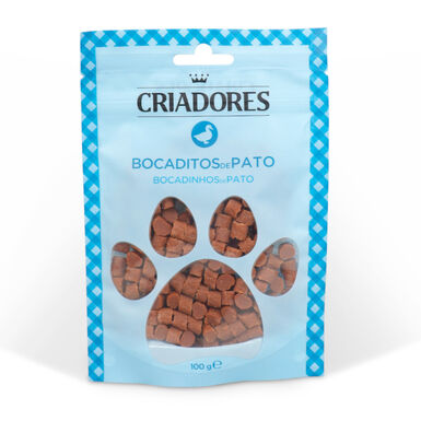Criadores Snacks de Pato para cães